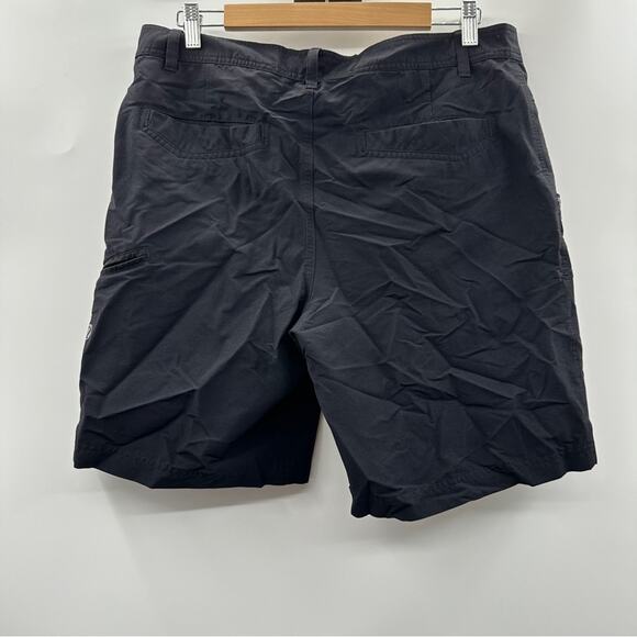 Vintage Y2K Lululemon Black‎ 9" Inseam Casual Golf Shorts Size 34 Retro - Picture 2 of 9